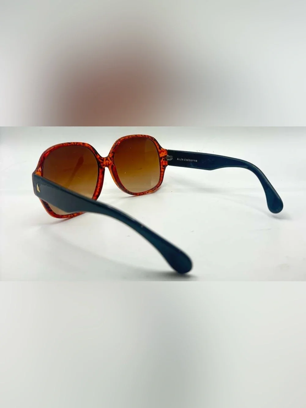 Liz Claiborne Tortoise Oval Sunglasses Frames Only